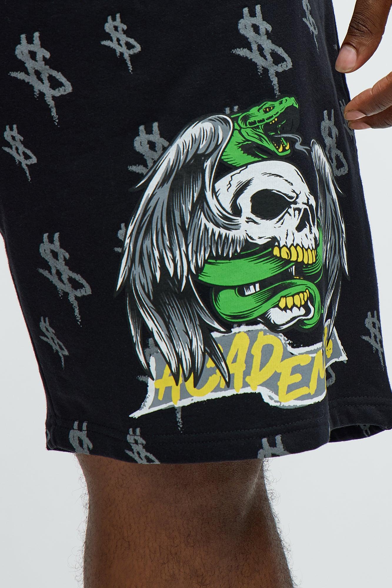 Paper Chase Academy Sweatshorts - Black Male Product Image