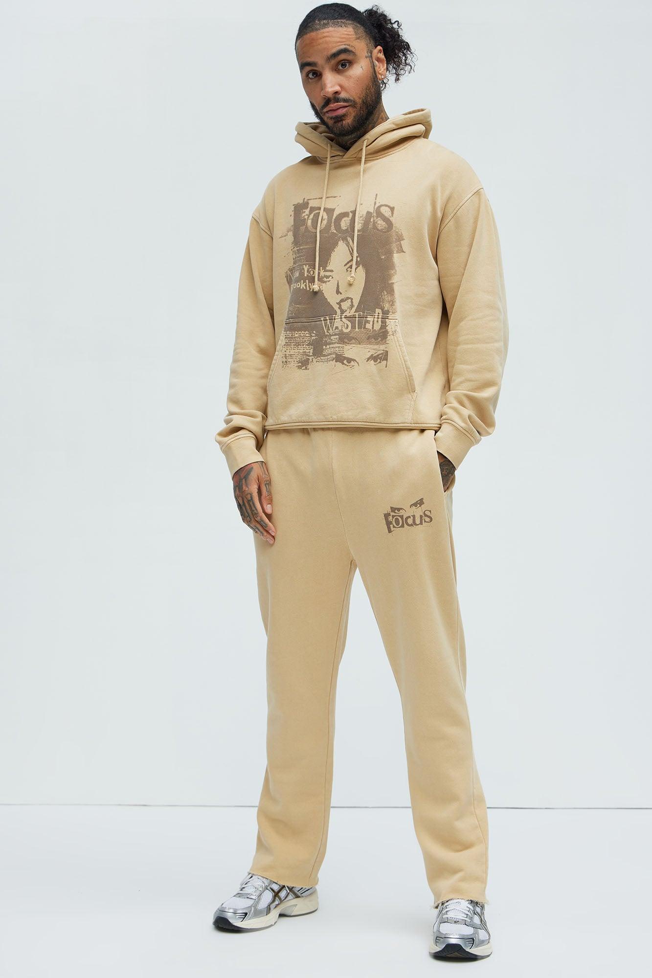 NYC Wasted Sweatpants - Sand Product Image
