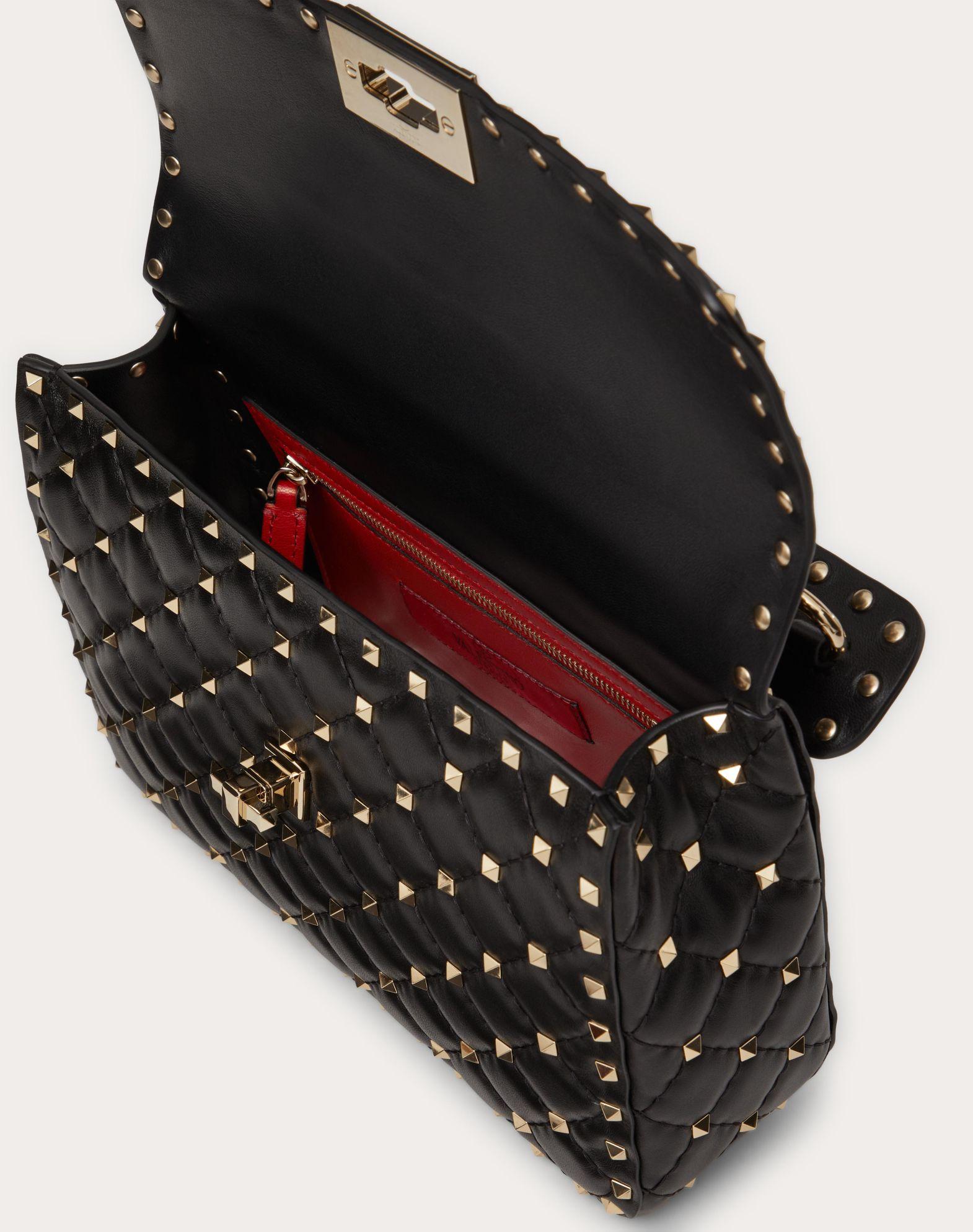Medium Nappa Rockstud Spike Bag  Product Image