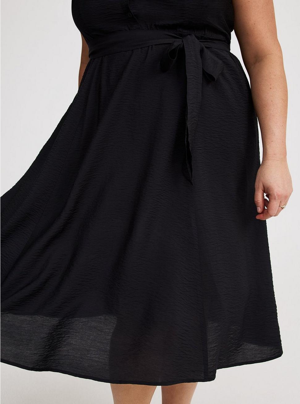 Collared Midi Shirt Dress Product Image