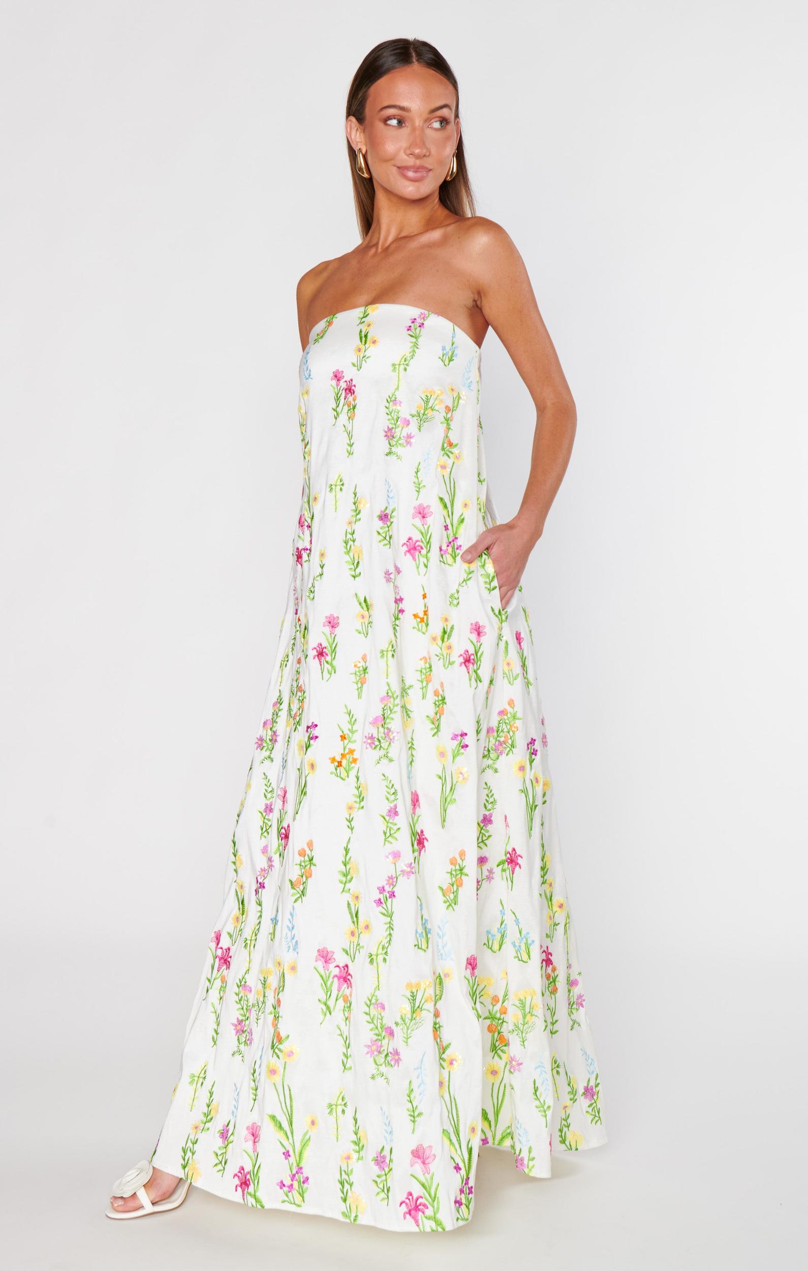 Riley Maxi Dress ~ Ethereal Sequins Product Image