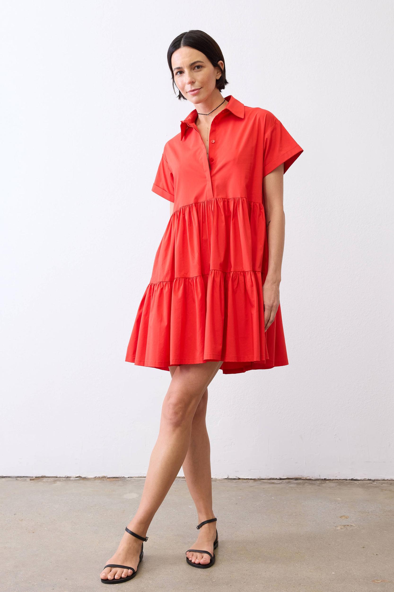 Walking On Air Poplin Dress Product Image