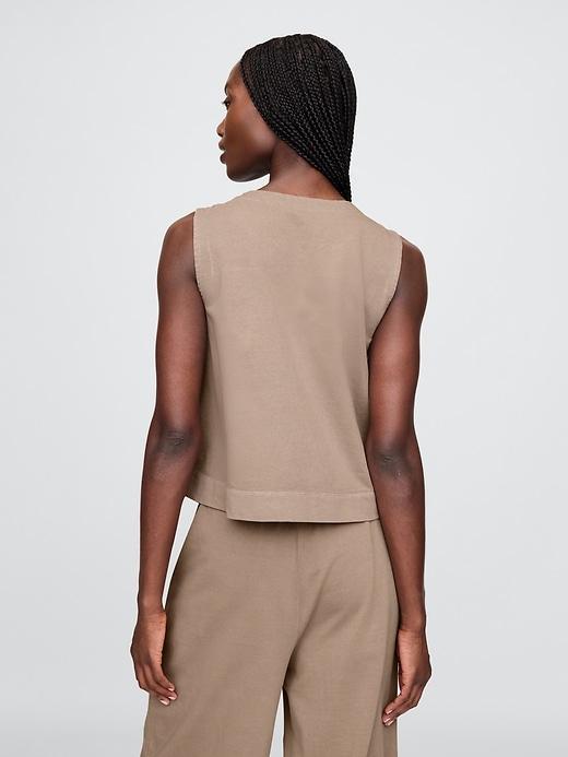 Heavyweight Organic Cotton Shell Tank Top Product Image