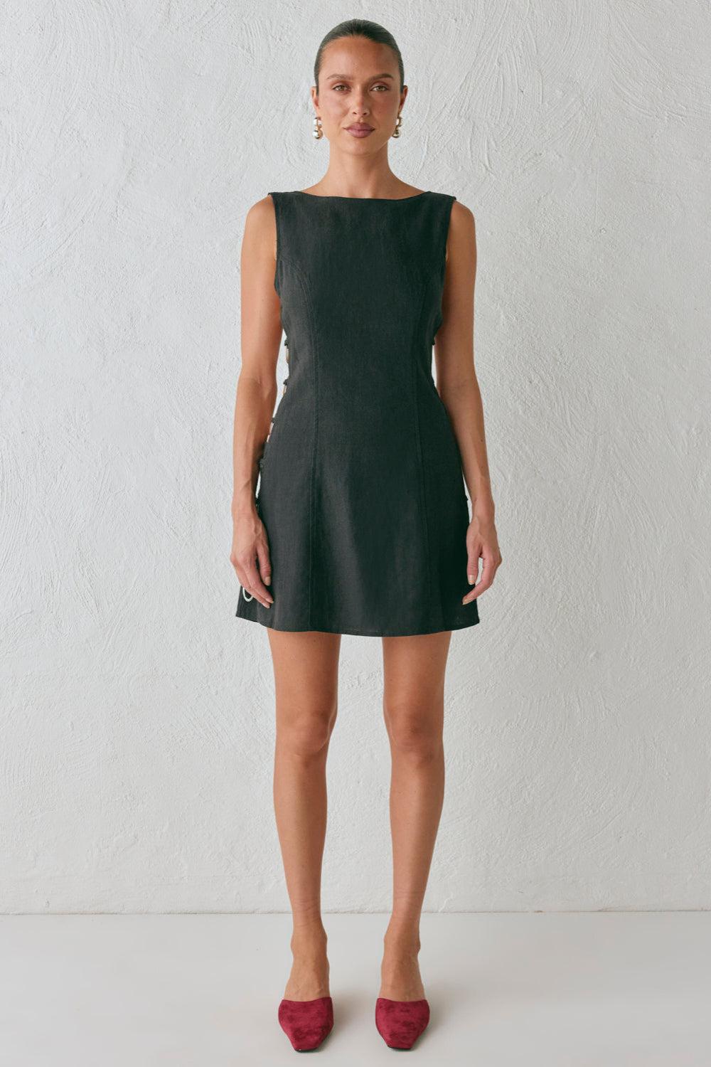 Discoteca Mini Dress Black Product Image