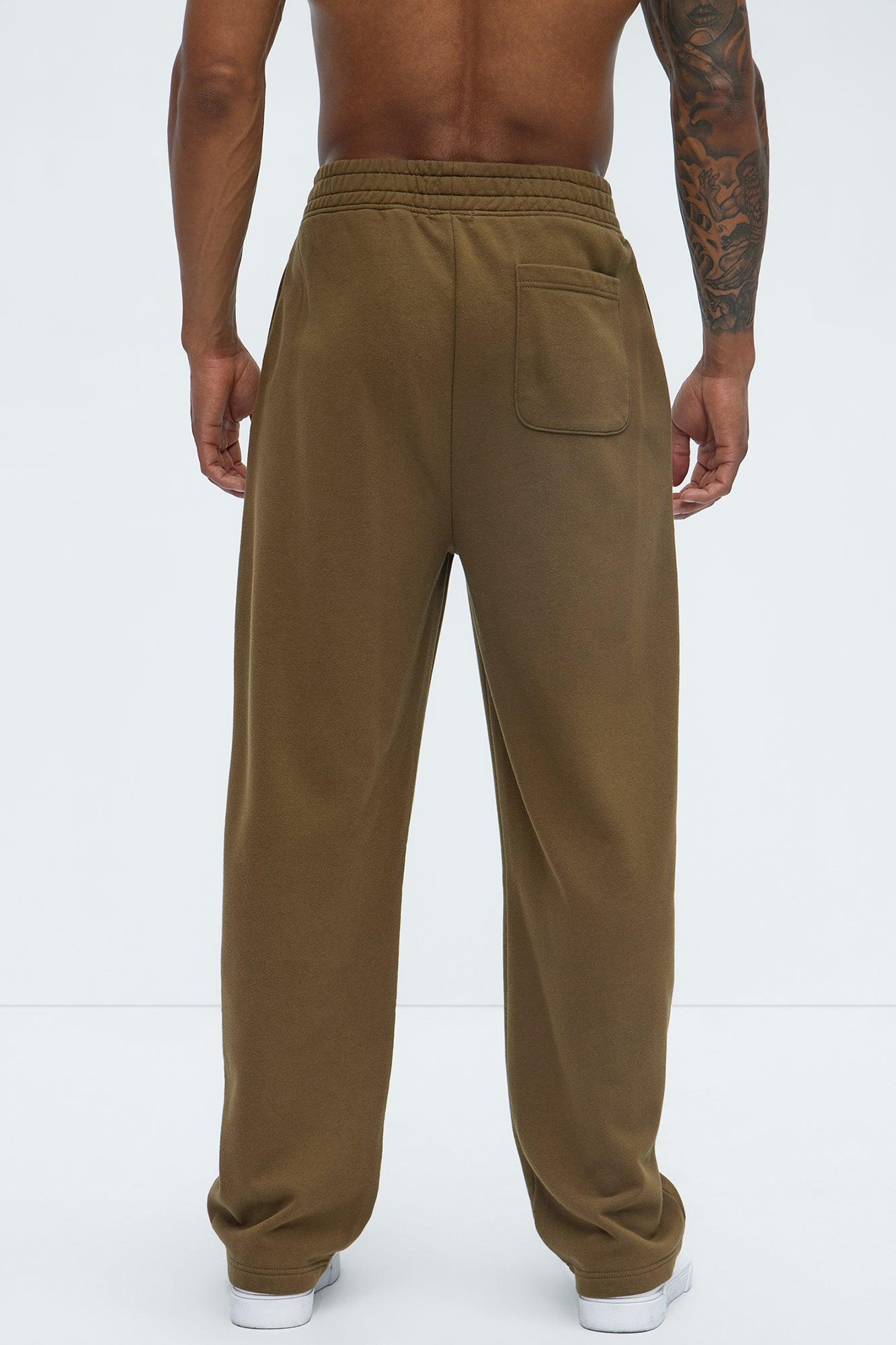 Dream Without Fear Sweatpants - Brown Product Image
