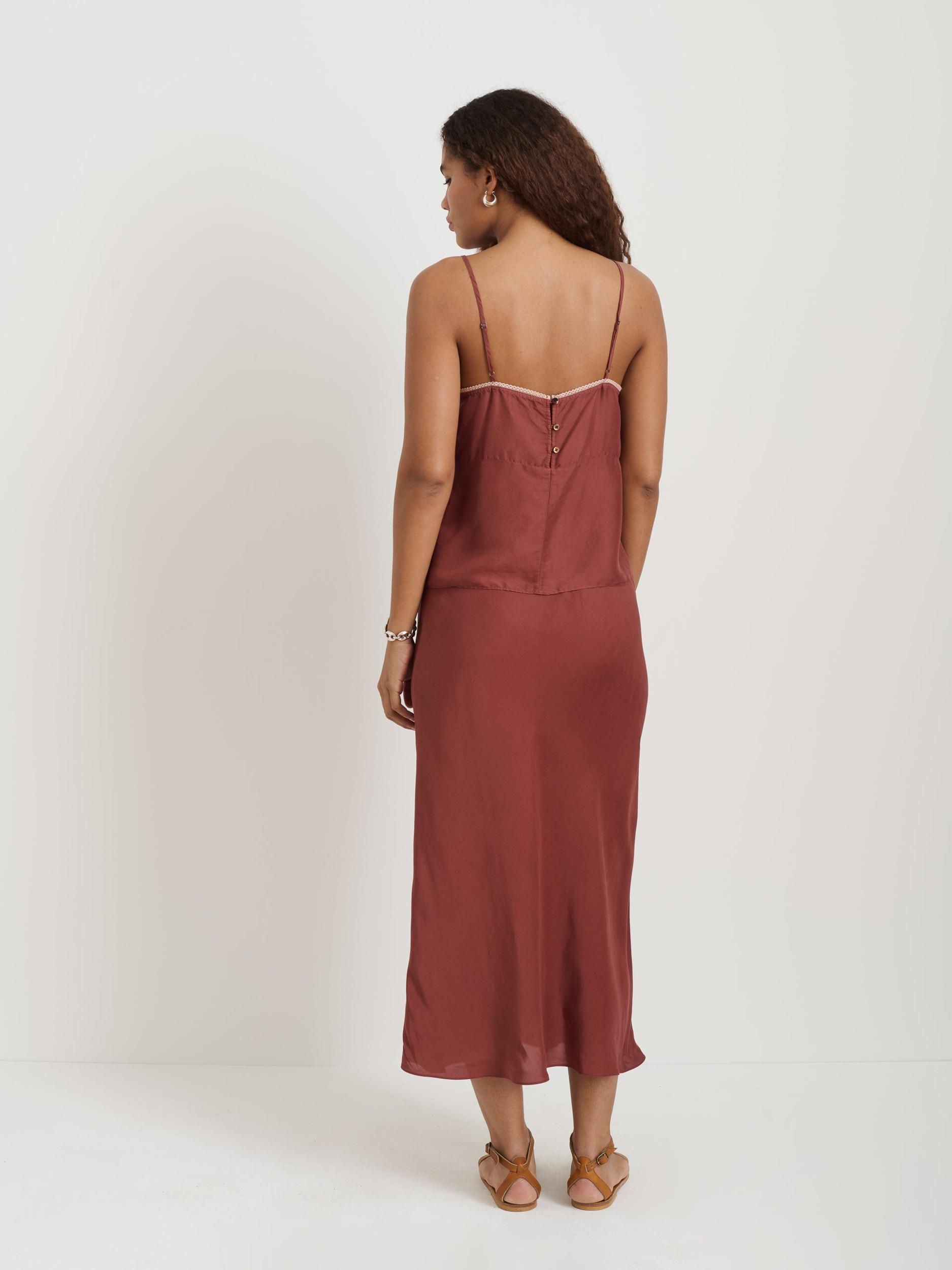 Lilly Cami In Washed Silk Product Image