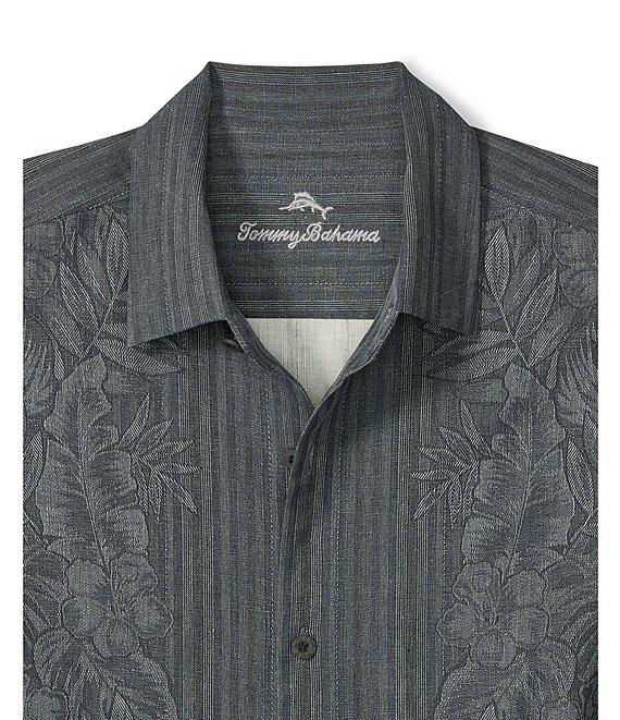 Tommy Bahama Short Sleeve Maui Border Woven Shirt Product Image