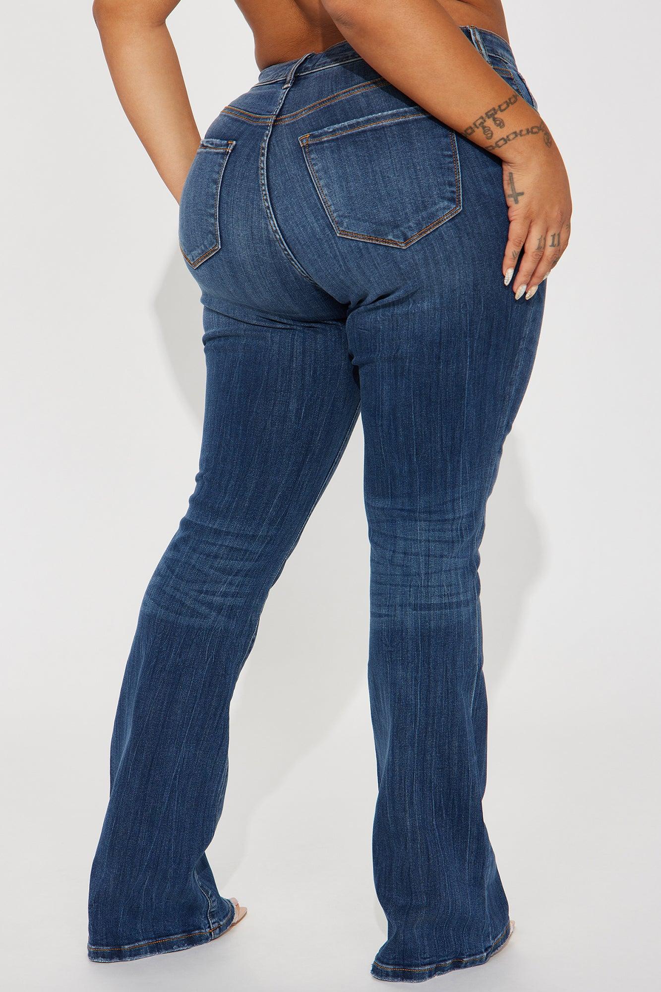 Out Of My Way Low Rise Bootcut Jean - Dark Wash Product Image