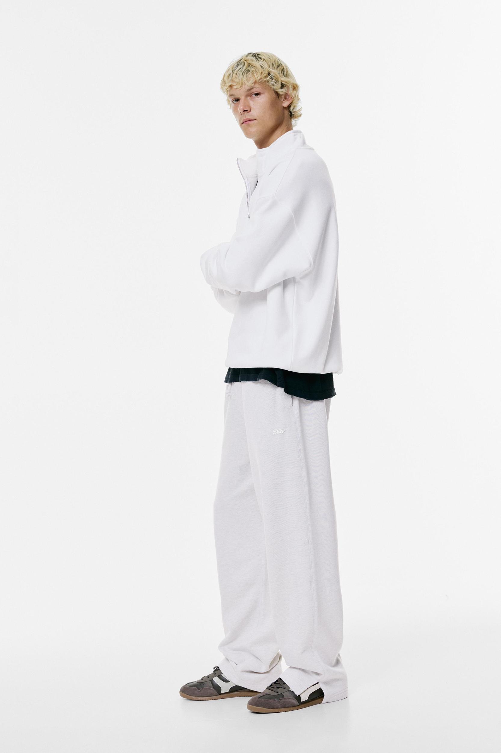 Jogger sweatpants with slits Product Image