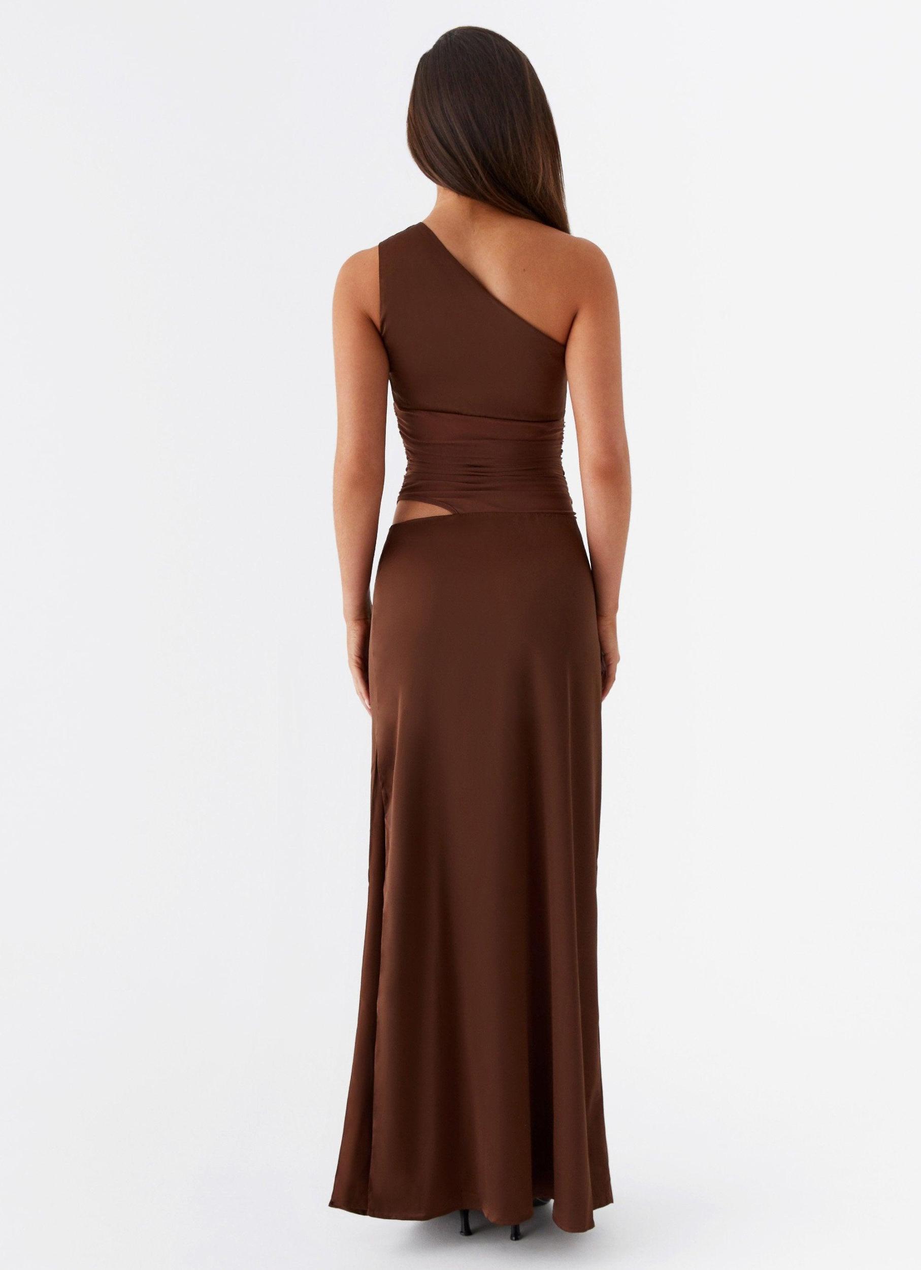 Juliette Maxi Dress - Chocolate Product Image