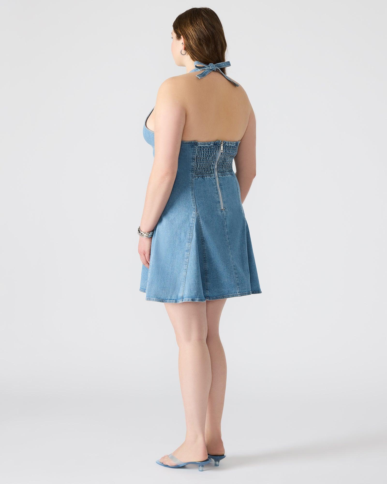 MALIA DENIM DRESS Female Product Image