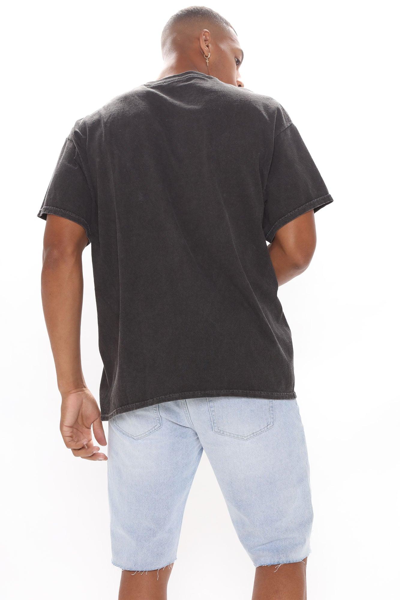 Aaliyah Oversize Short Sleeve Tee - Black Product Image