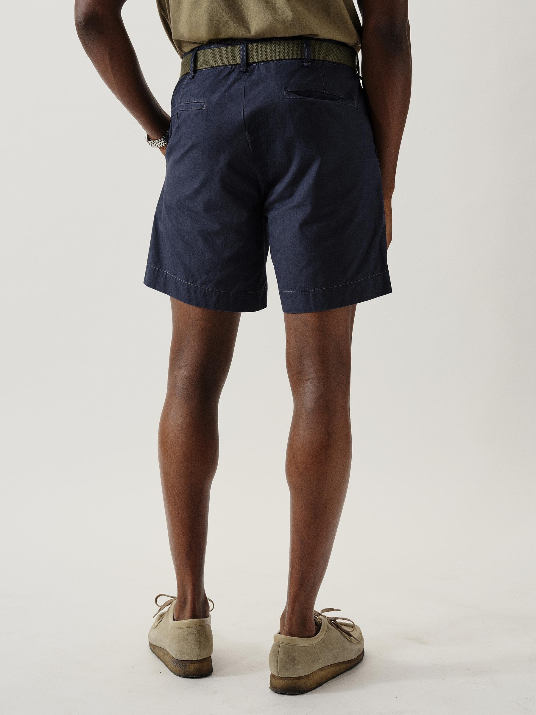 Dress Navy Venice Wash Parachute Poplin Carry-On 6.5" Short Product Image