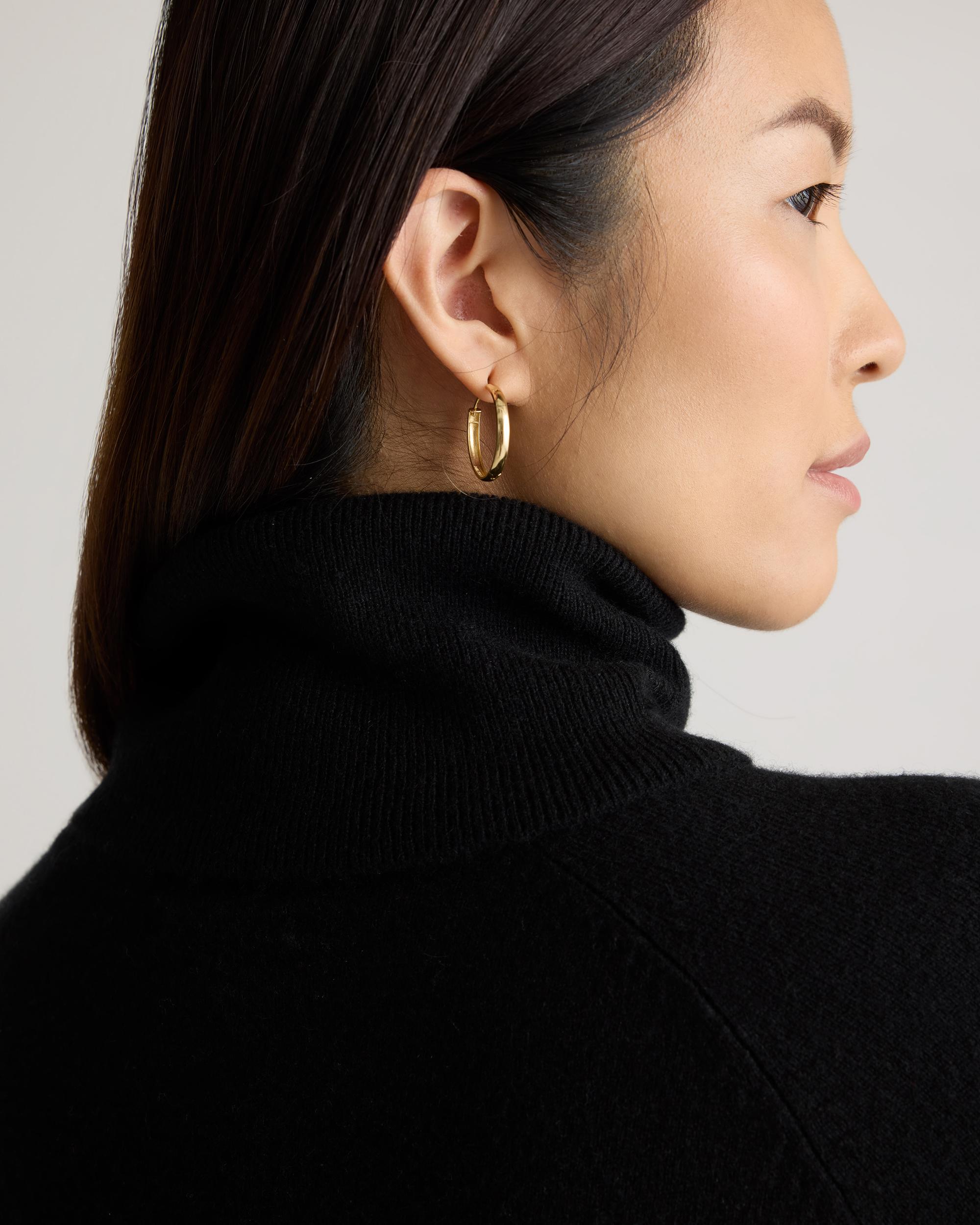 Quince | Women's Mongolian Cashmere Turtleneck Sweater Dress Size XS Product Image