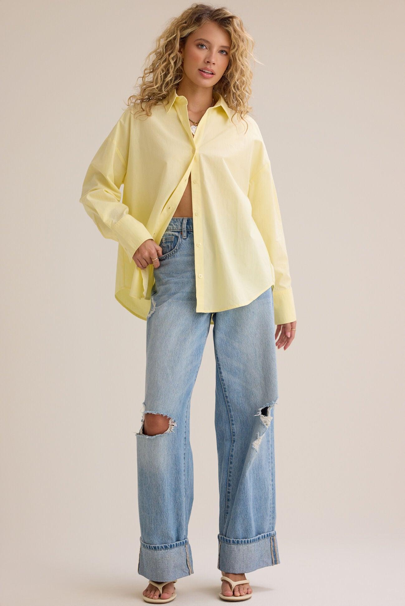Liana Button Up Top Product Image