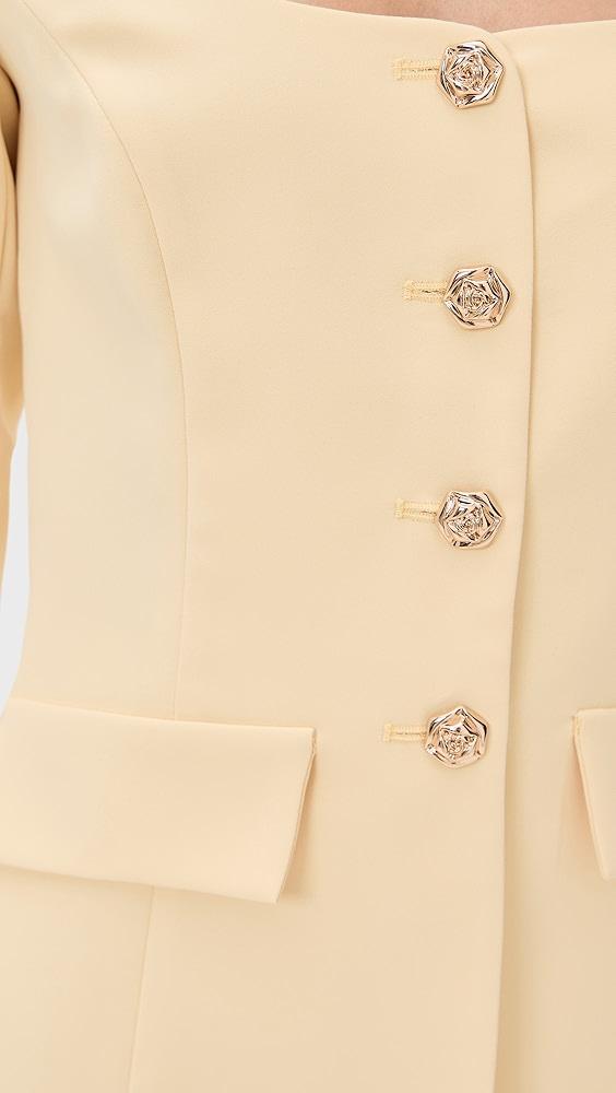 Amanda Uprichard Kya Romper | Shopbop Product Image