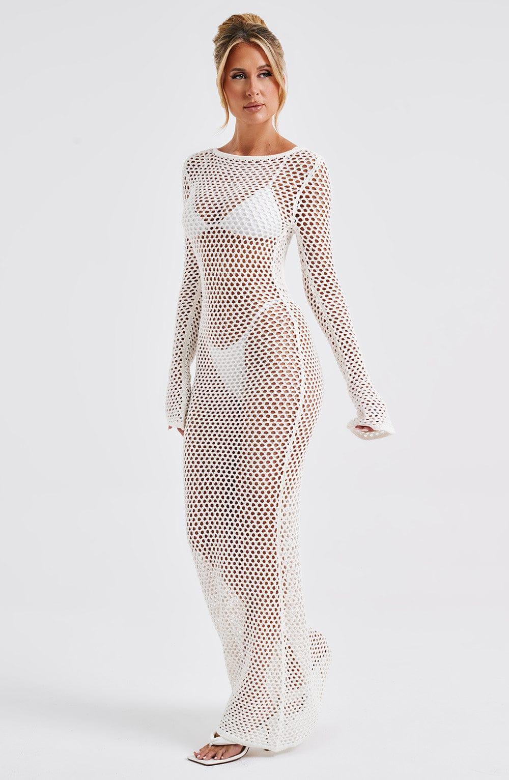 Moana Maxi Dress - White Product Image