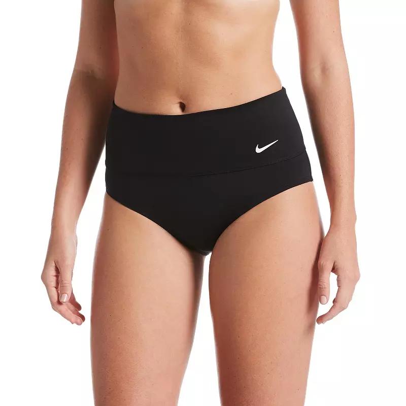 Women's Nike Essential High-Waist Swim Bottoms,  Product Image