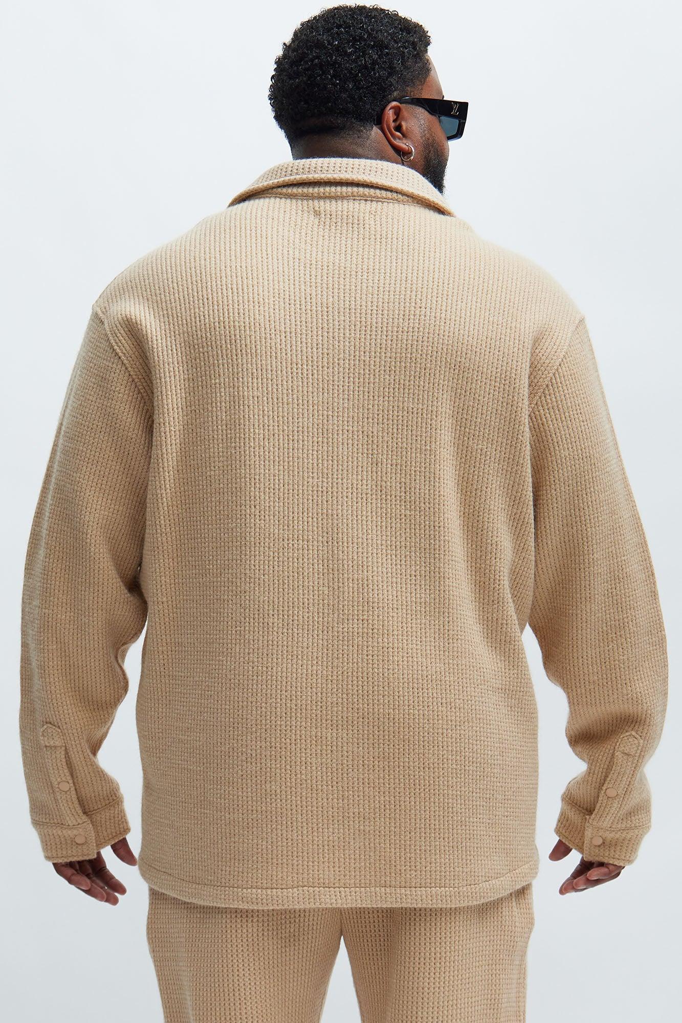 Otis Long Sleeve Shirt - Tan Product Image
