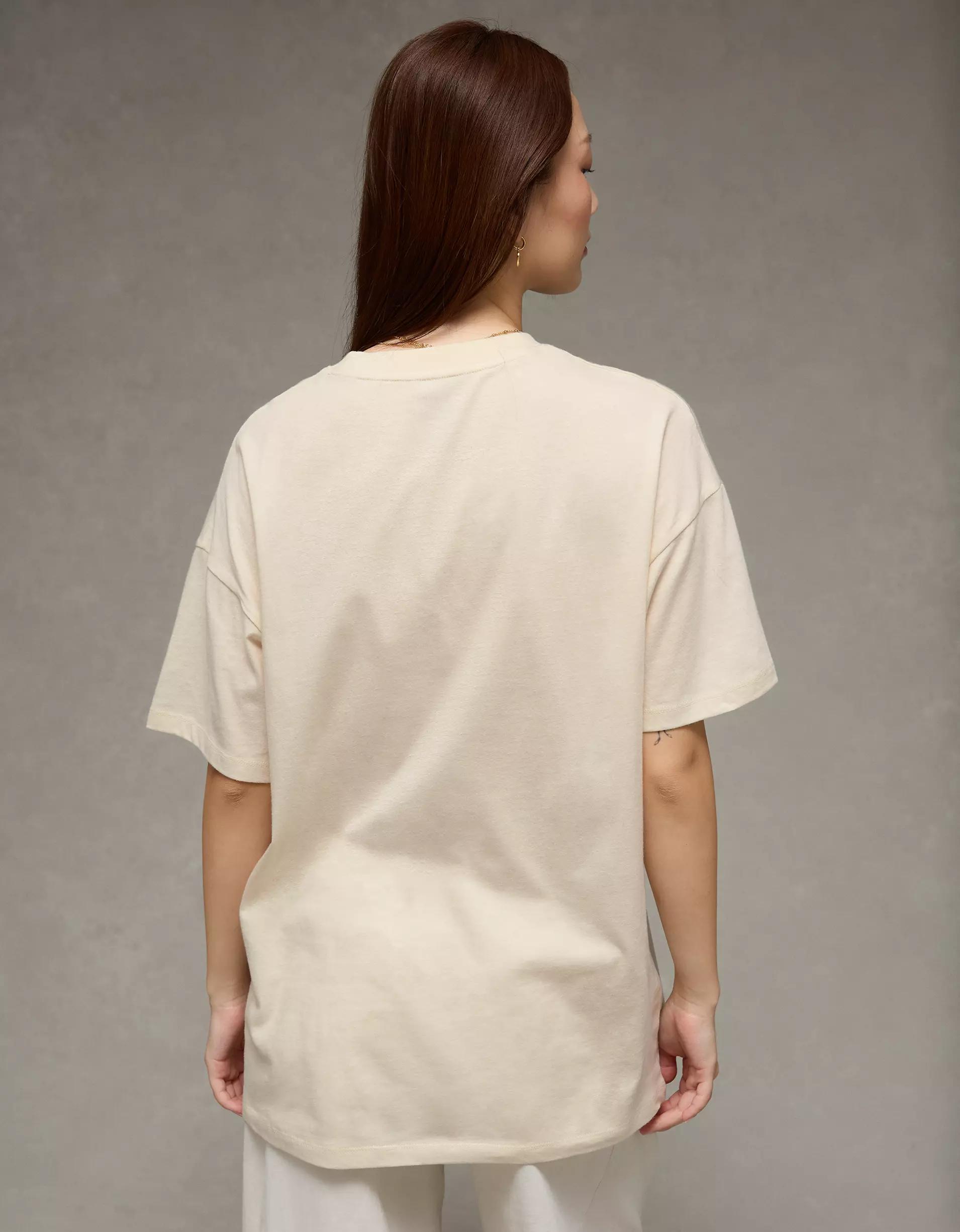 AE Oversized Halloween Graphic T-Shirt Product Image