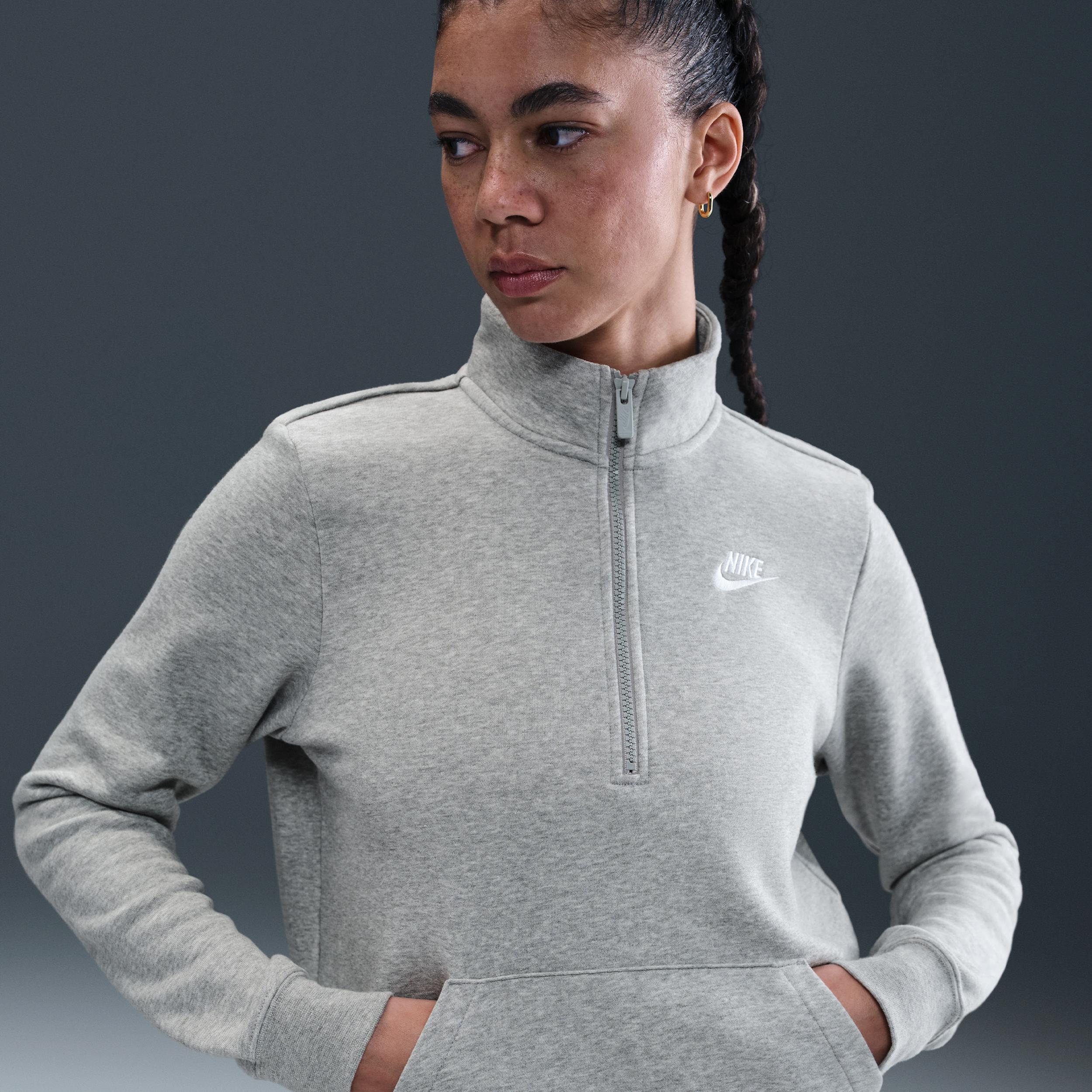 Nike Sportswear Club Fleece Women's 1/2-Zip Sweatshirt Product Image