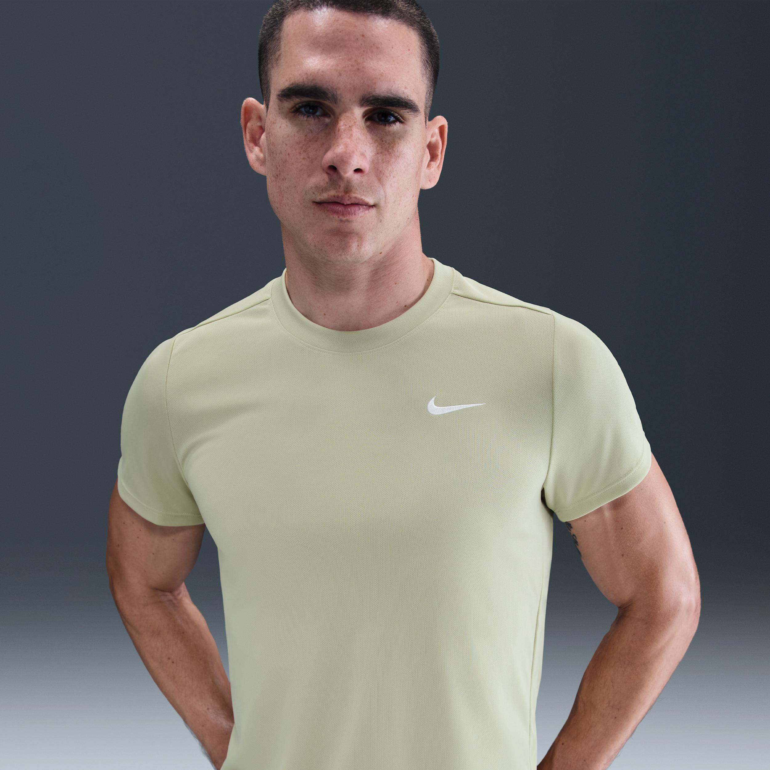 Nike Mens Court Victory Dri-FIT Tennis Top | FZ6921-371 Product Image