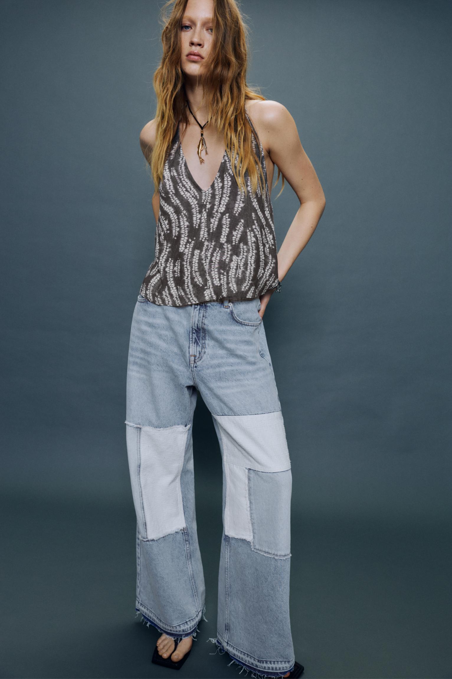 Patchwork jeans Product Image