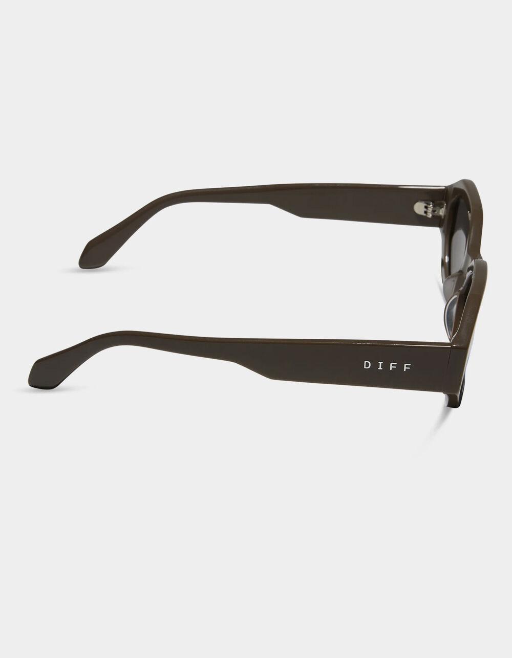 DIFF EYEWEAR Allegra Polarized Sunglasses - STONE Product Image