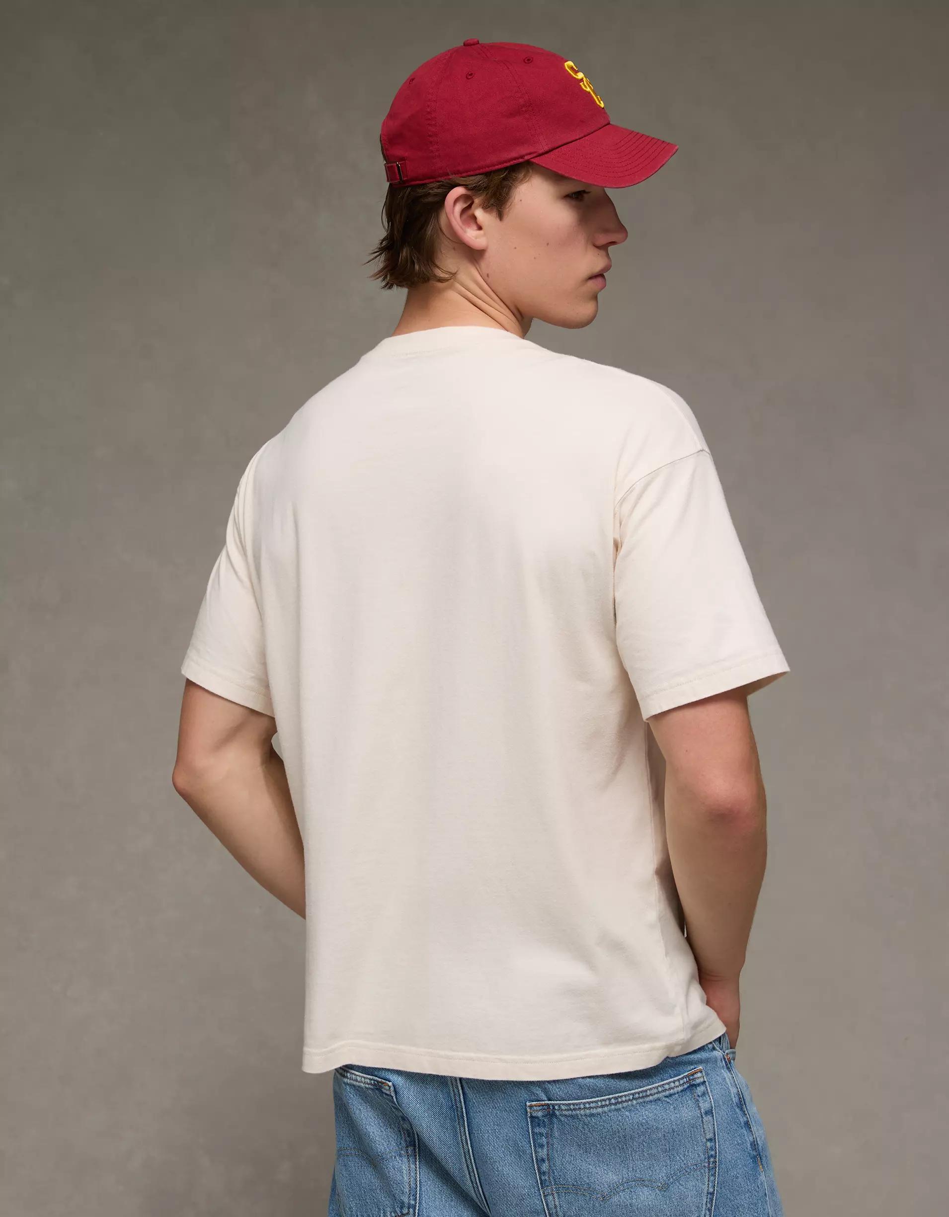 AE USC Trojans Graphic T-Shirt Product Image