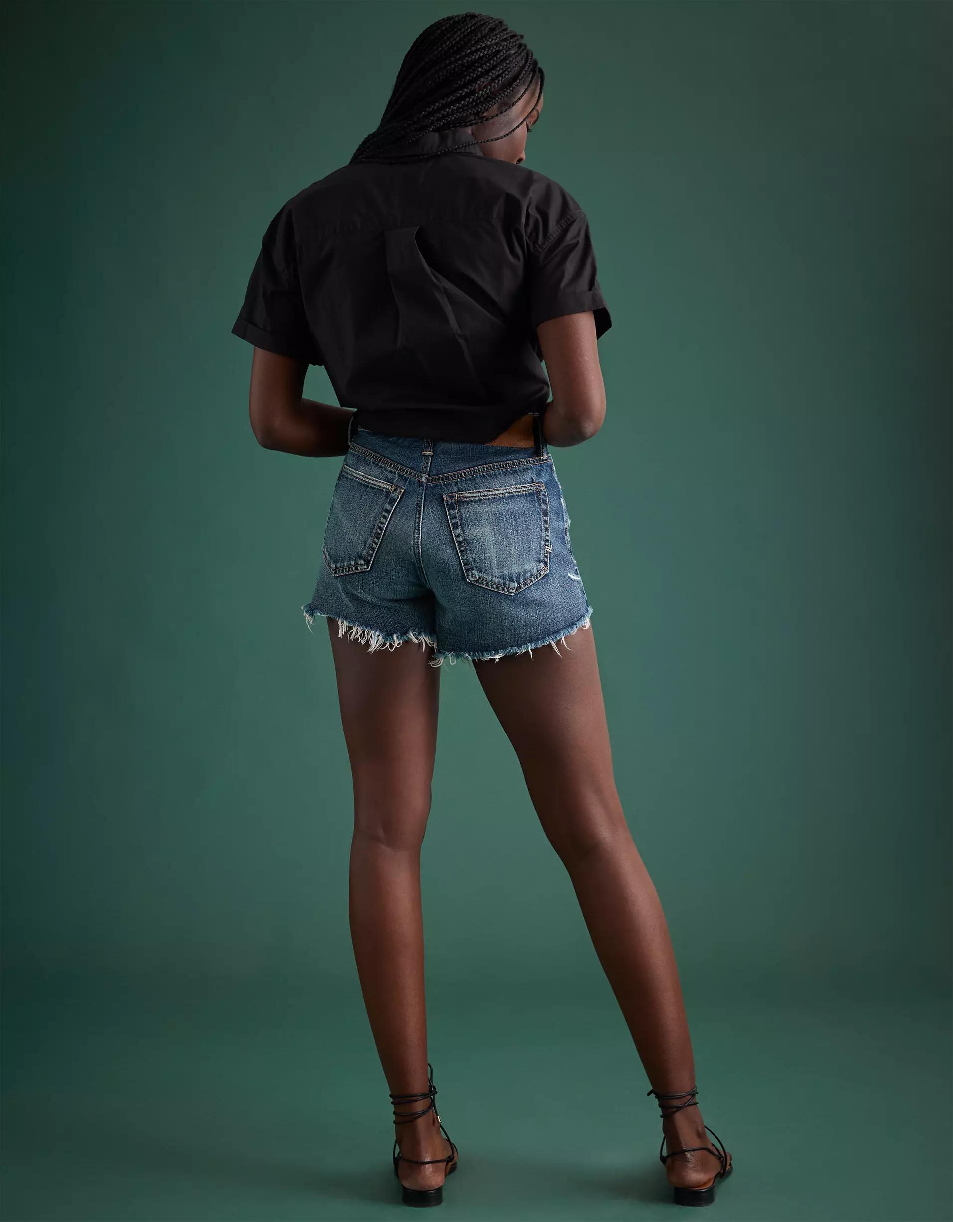 AE77 Premium Classic Denim Short Product Image