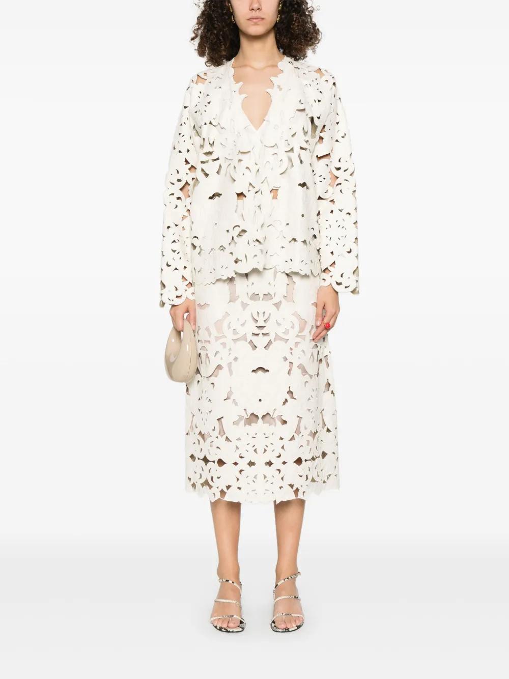 guipure-lace jacket Product Image