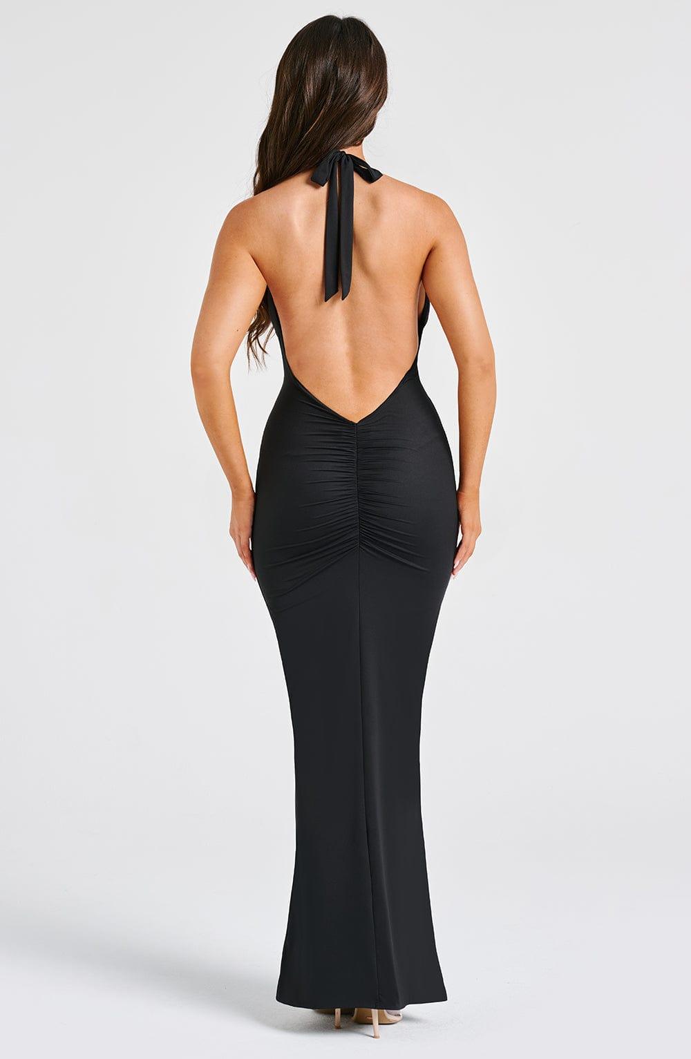 Evangeline Maxi Dress - Black Product Image