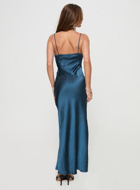 Maguire Maxi Dress Navy Product Image