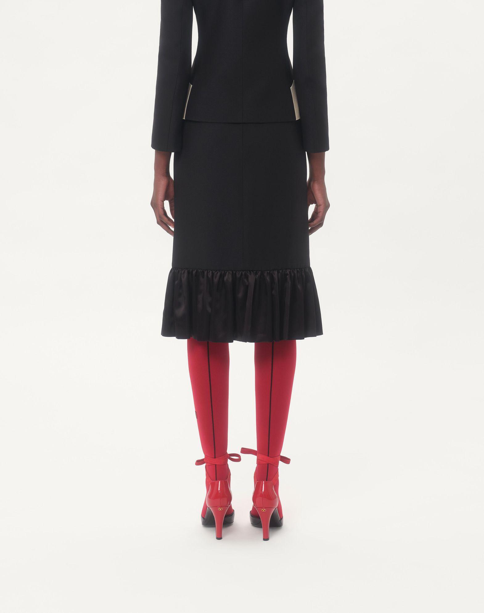 Crepe Couture Midi Skirt  Product Image