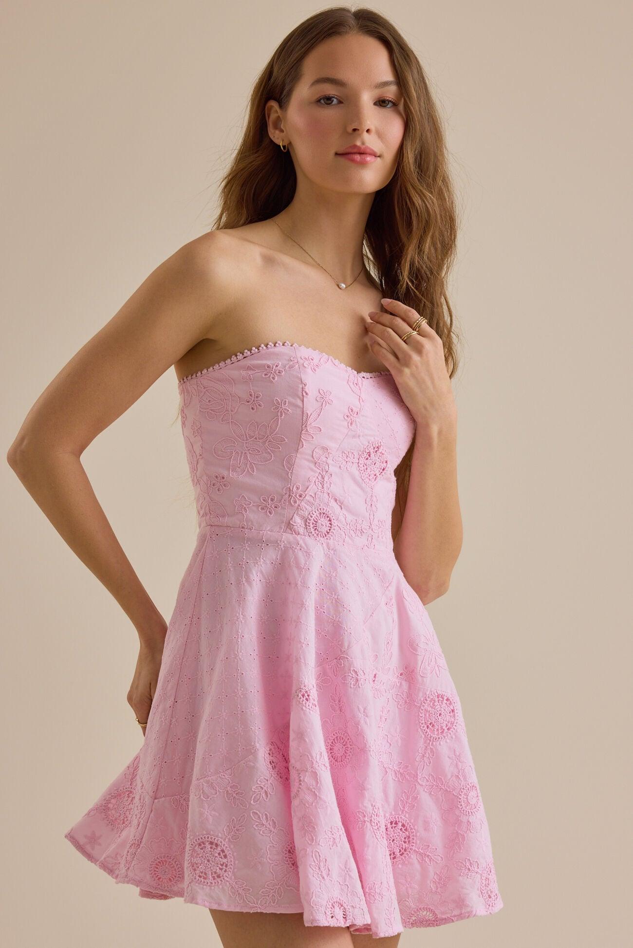 Margo Strapless Mini Dress Product Image