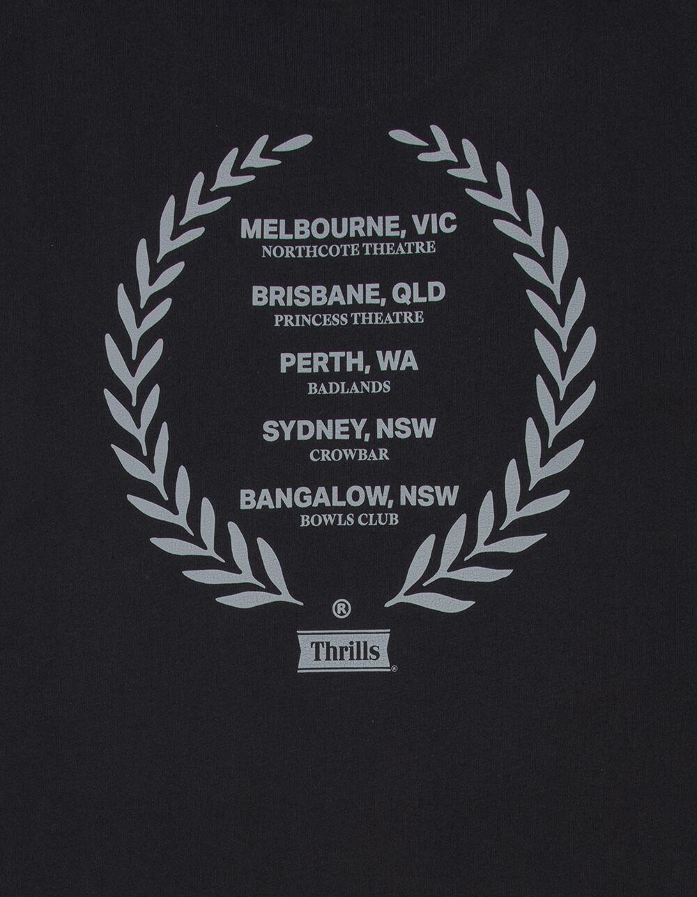 THRILLS Speed Tour Mens Muscle Tee - BLACK Product Image