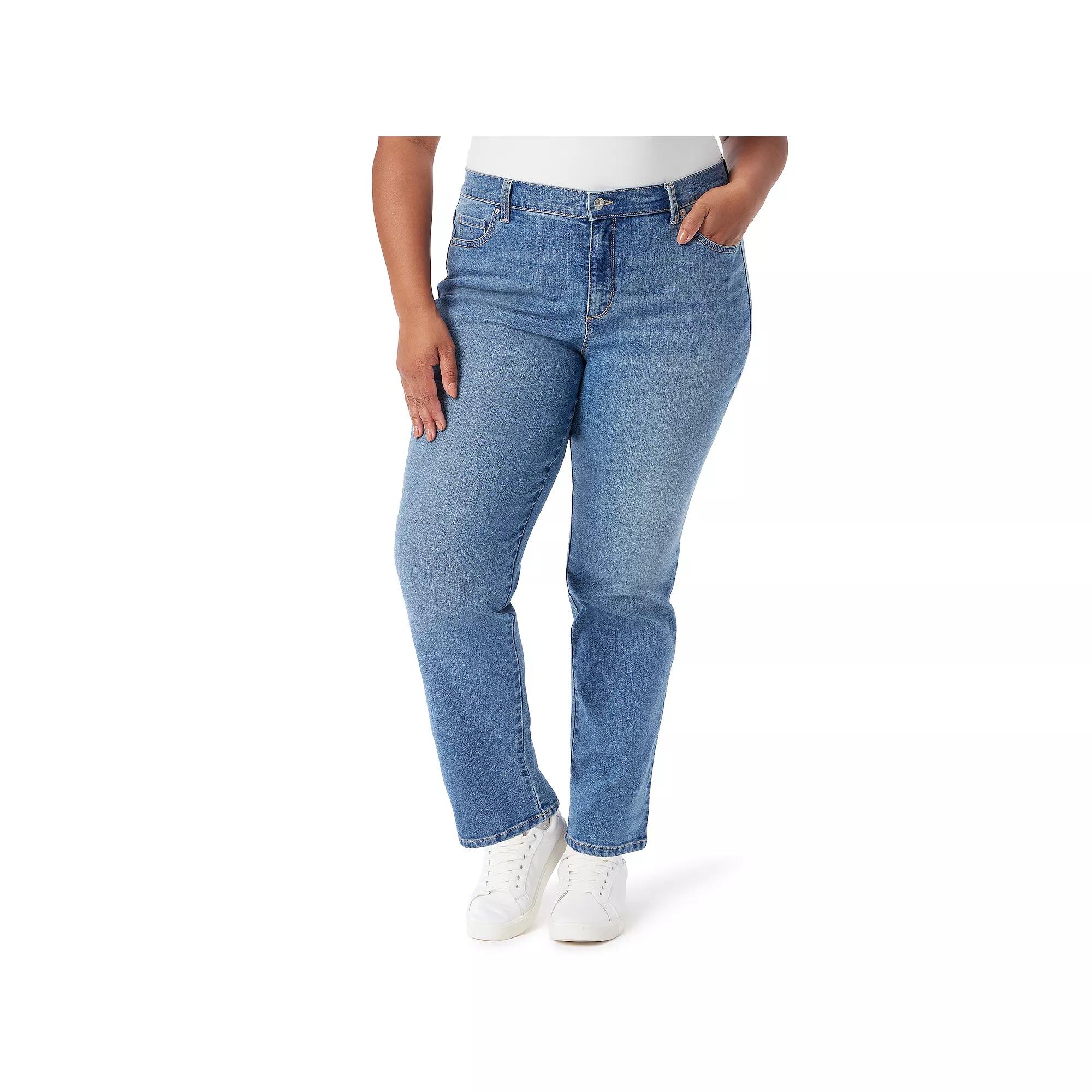 Plus Size Gloria Vanderbilt Amanda Classic Jeans, Womens Product Image