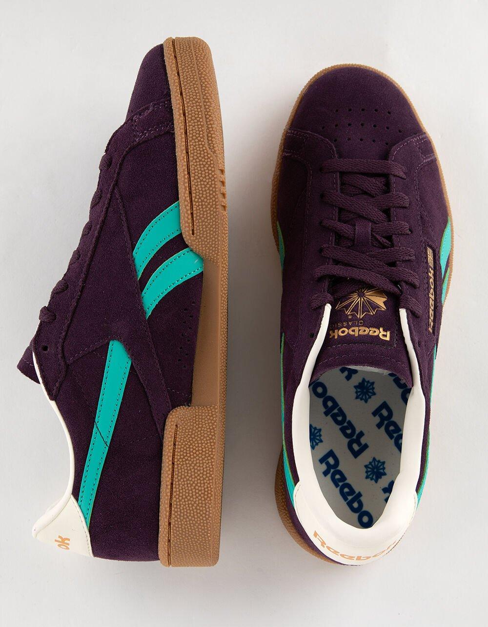 REEBOK Club C Grounds UK Mens Shoes - PURPLE COMBO Product Image