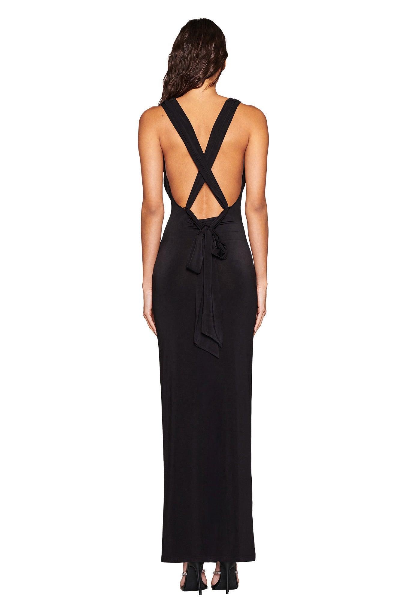 MILANI MAXI DRESS - BLACK Product Image