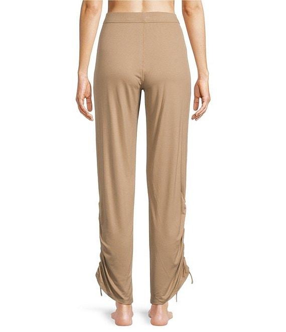 UGG Vyanna Ribbed Knit High Rise Adjustable Coordinating Tie Lounge Pants Product Image