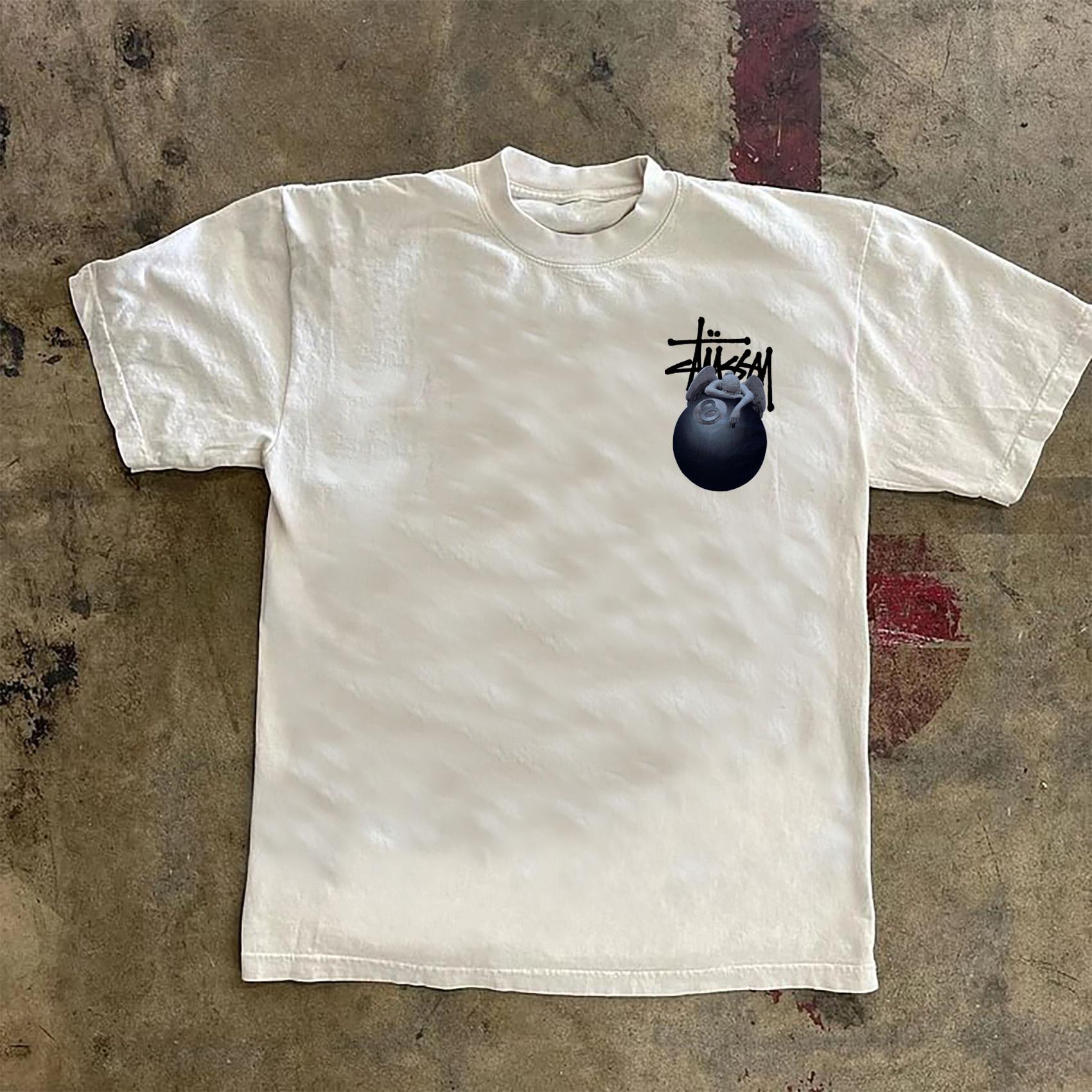 Men's Street Angel Graphic 100% Cotton T-Shirt Product Image