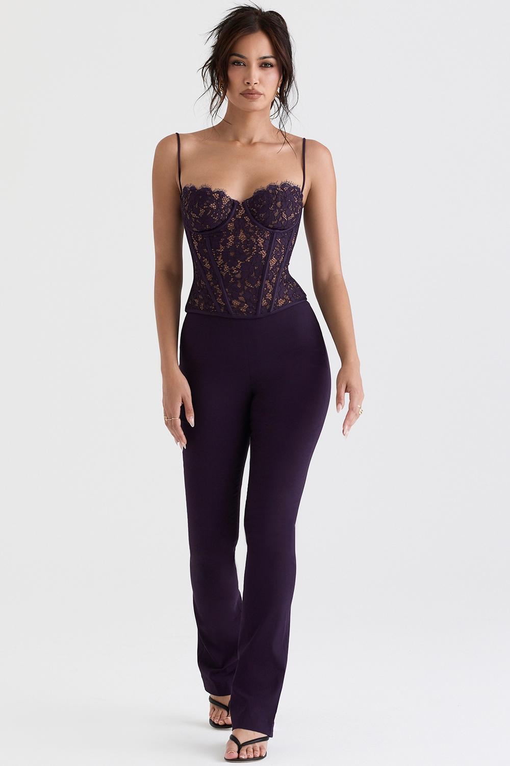Laurel  night shade high waisted trousers Product Image