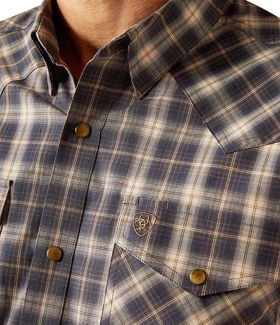 Ariat Classic Fit Relentless Pursuit Long Sleeve Plaid Performance Shirt Product Image