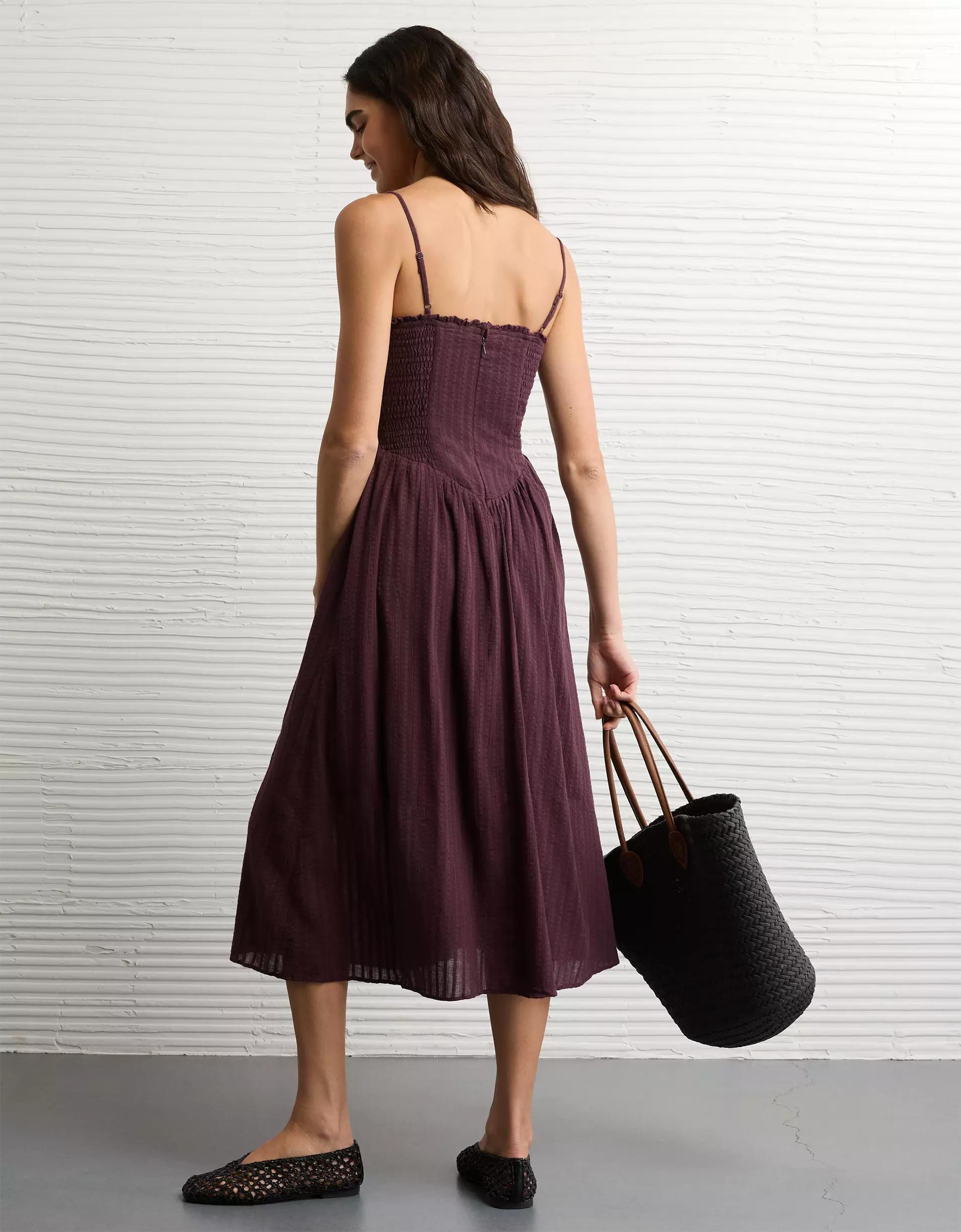 AE Bella Bow Midi Dress Product Image
