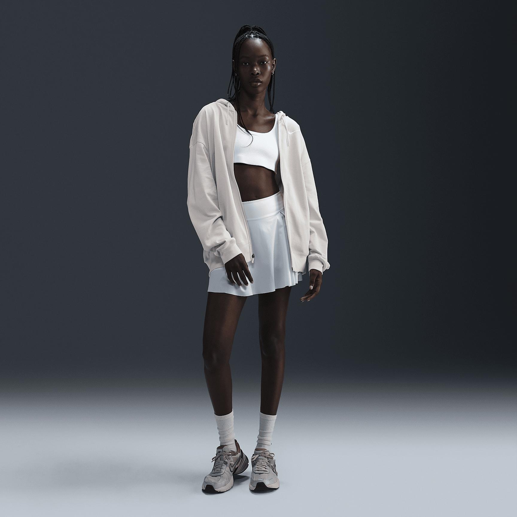 Nike Sportswear Women's Oversized Jersey Full-Zip Hoodie Product Image