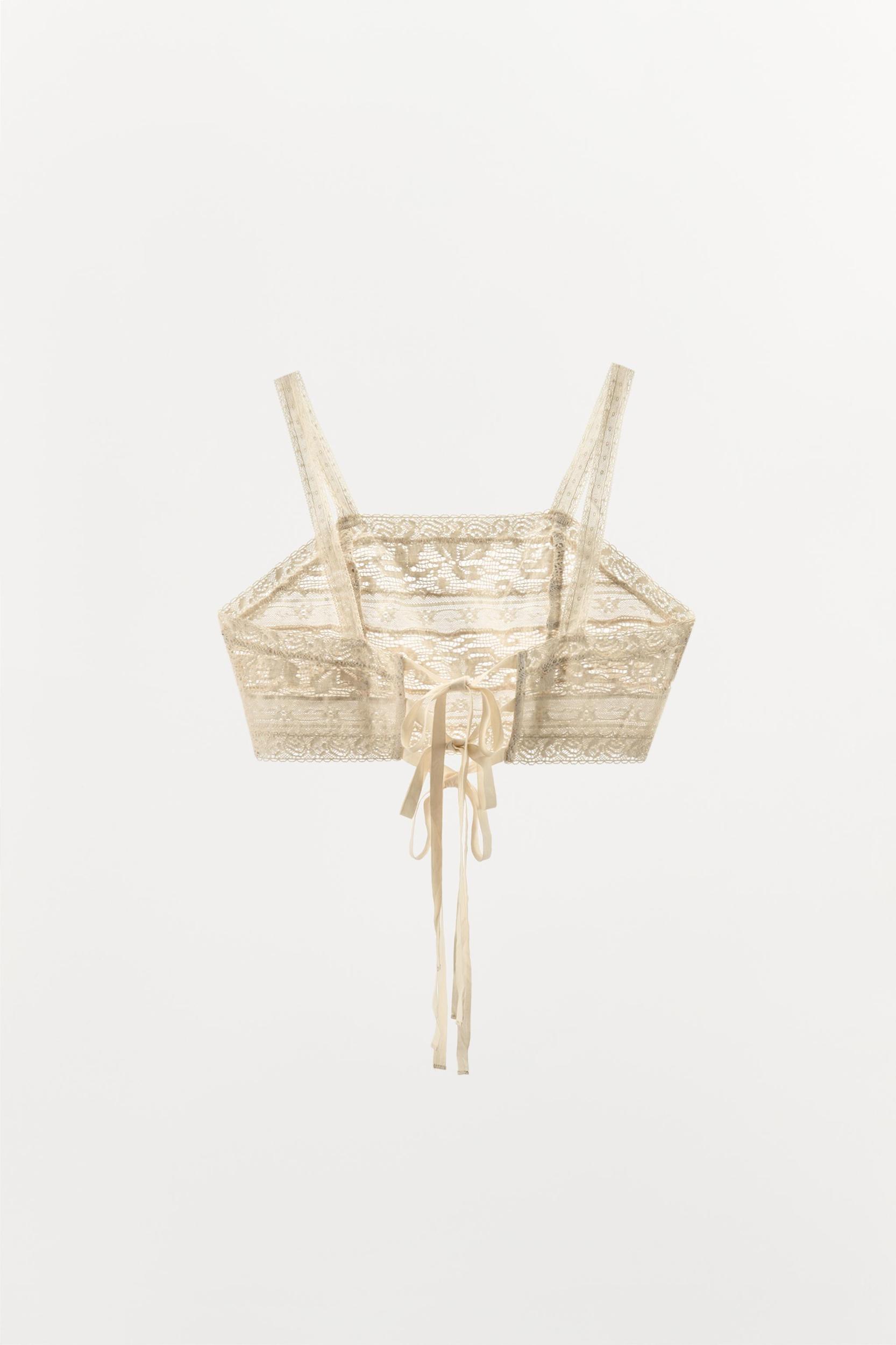 LACE-UP BACK TOP Product Image