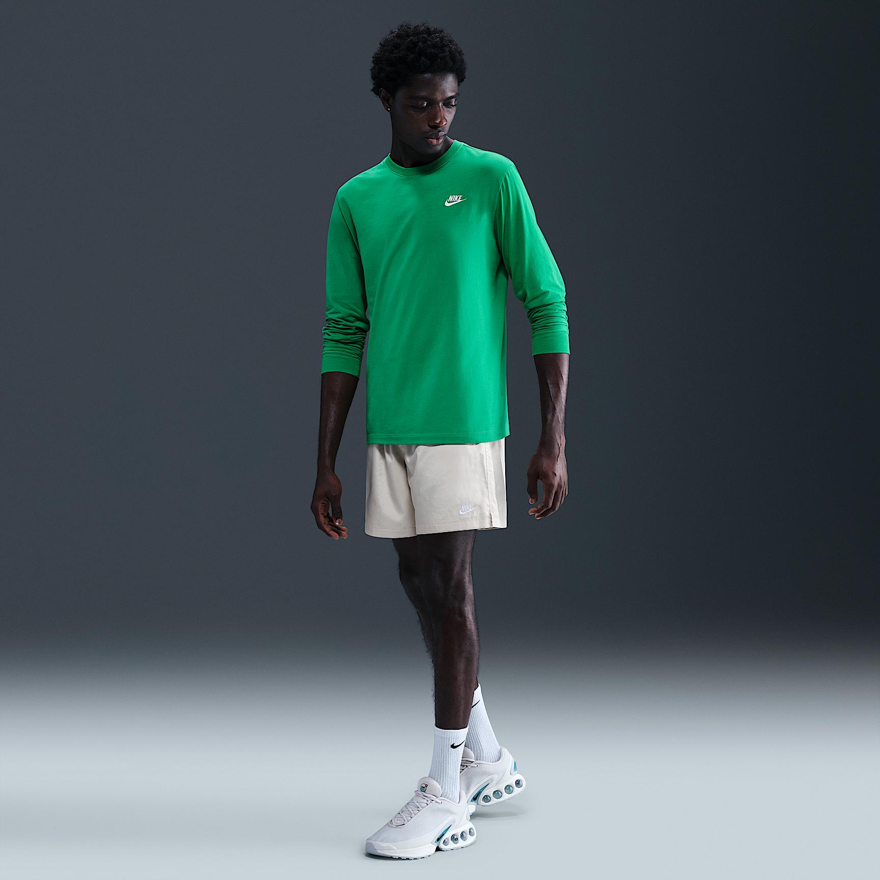 Mens Nike Sportswear Club Long-Sleeve T-Shirt | AR5193-324 Product Image