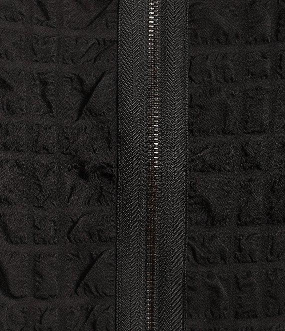 IC Collection Plus Size High Mock Neck Sleeveless Waistless Dress Product Image