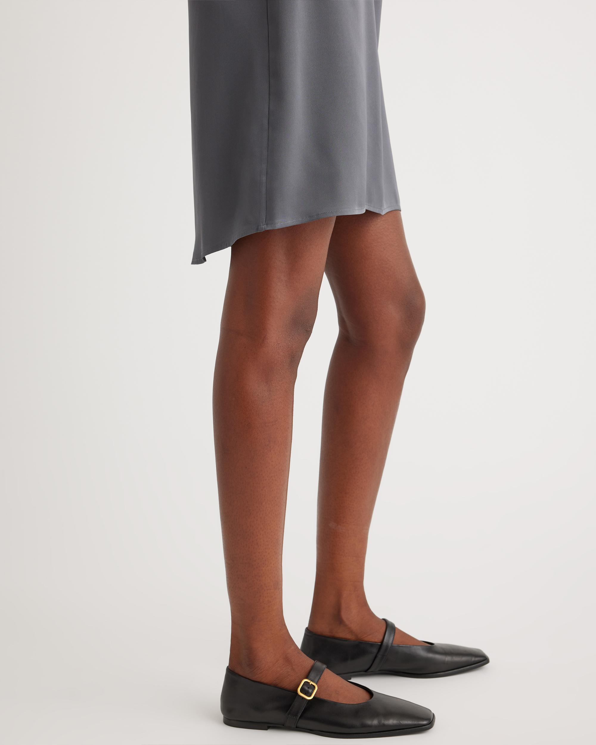 Quince | Women's Washable Stretch Silk T-Shirt Dress Size XL Product Image