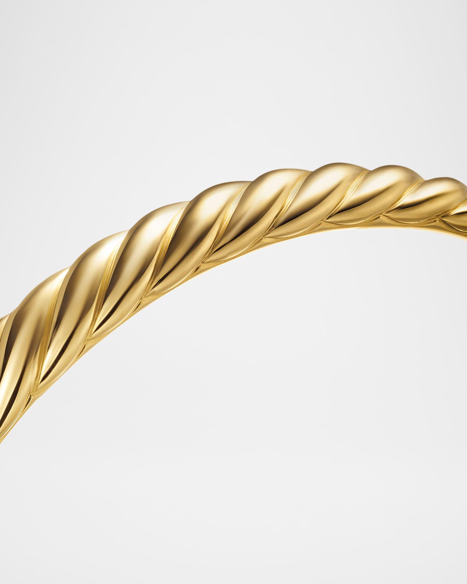 Sculpted Cable Bracelet in 18K Gold, 8mm Product Image
